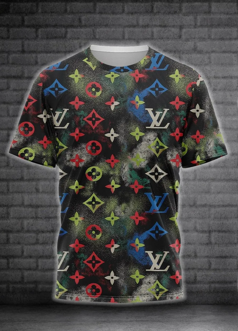 Louis vuitton dark luxury brand t-shirt outfit for men women #tshirt#clothes#outfit