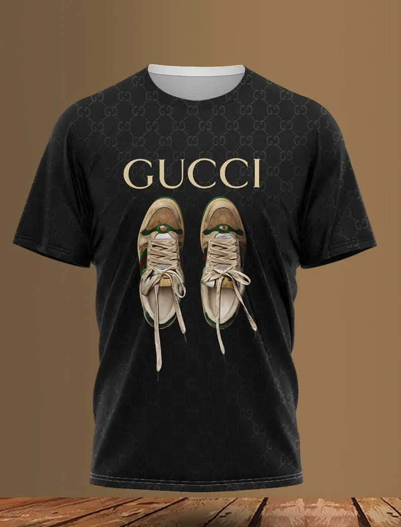Gucci shoes black luxury brand t-shirt outfit for men women #tshirt#clothes#outfit