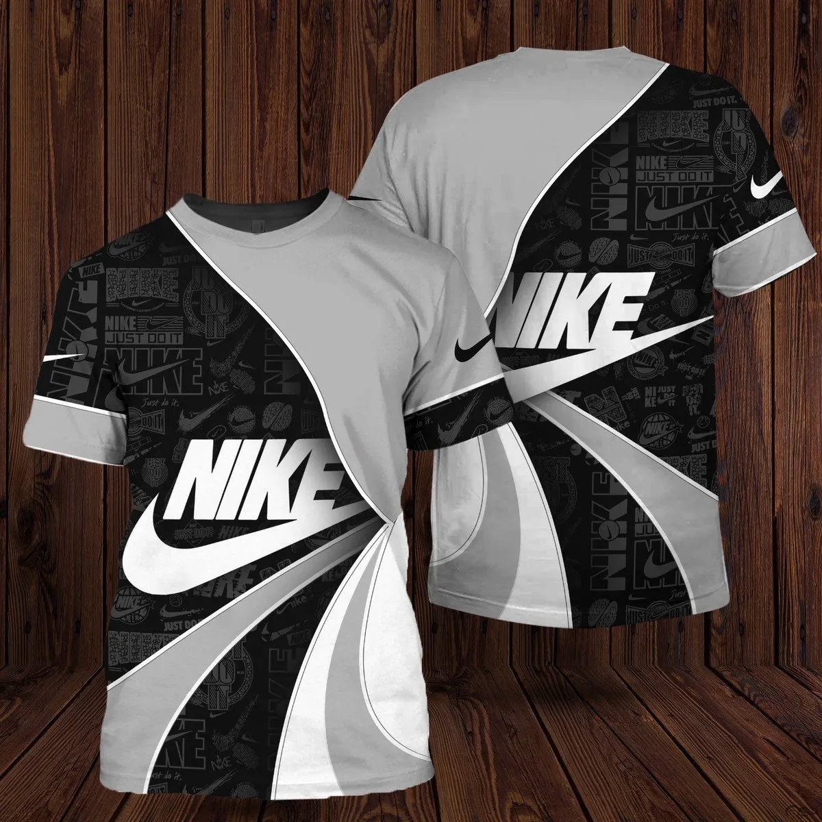 Nike black grey luxury brand t-shirt outfit for men women #tshirt#clothes#outfit