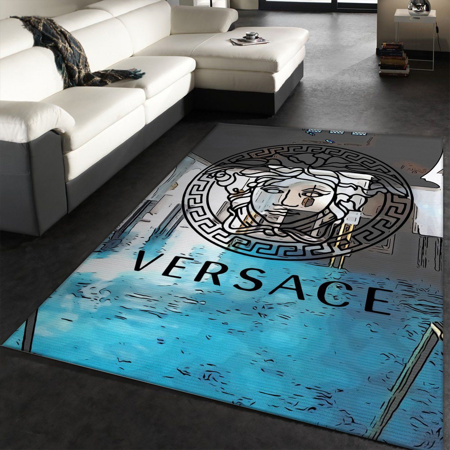 Versace Area Rugs Living Room Rug Christmas Gift US Decor #Rug#carpet#Homedecor