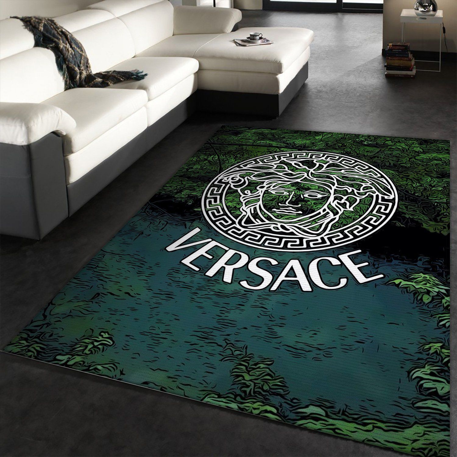 Versace Area Rug Living Room Rug Christmas Gift US Decor #Rug#carpet#Homedecor