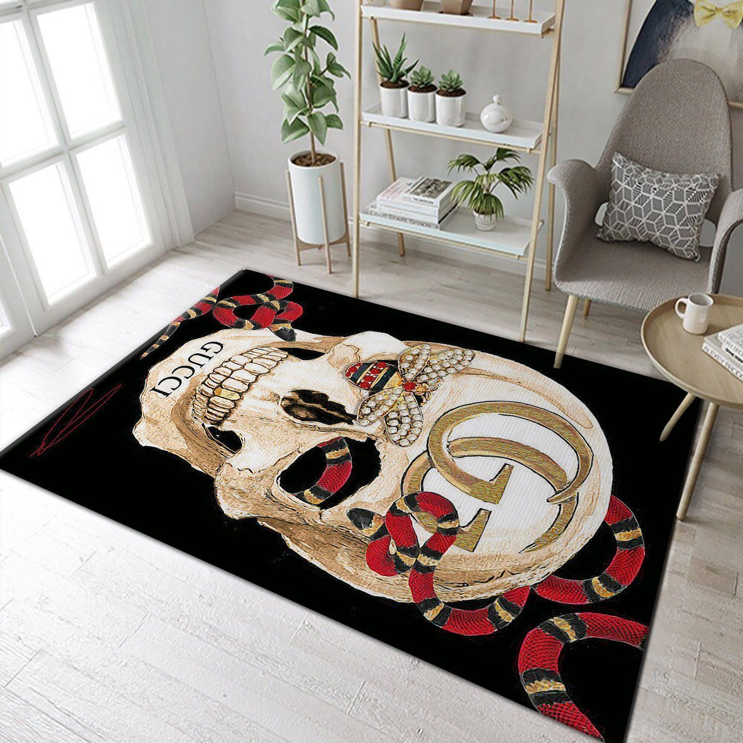 Gucci Area Rug Living Room Carpet Christmas Gift Floor Decor The US Decor  #Rug#carpet#Homedecor