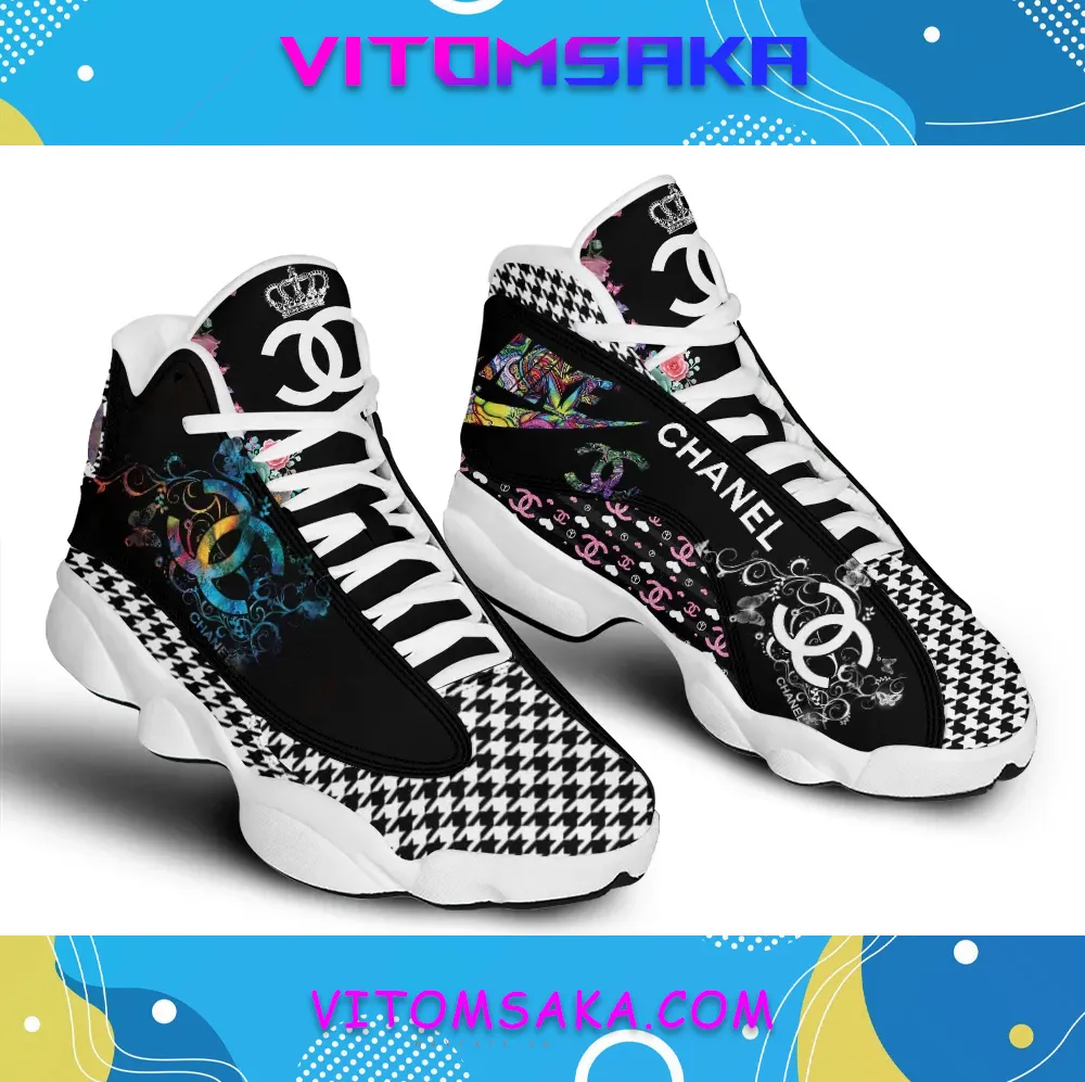 Chanel luxury ft nike Air Jordan 13 type 2 sneaker hot 2023 gift for man & women #air jordan # shoes