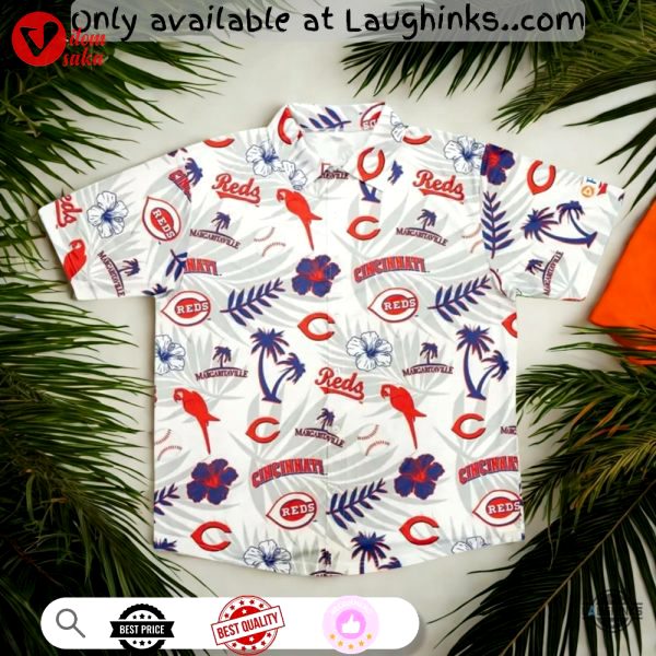 2025 cincinnati reds hawaiian shirt giveaway