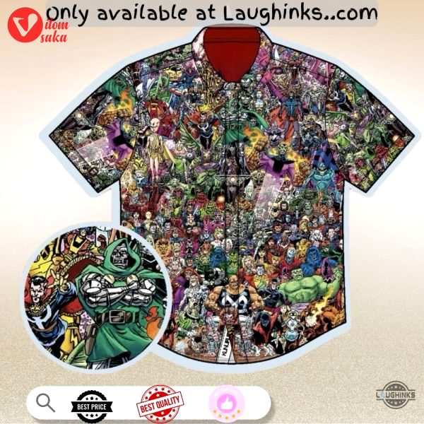 2025 fantastic four hawaiian shirt full printed replica