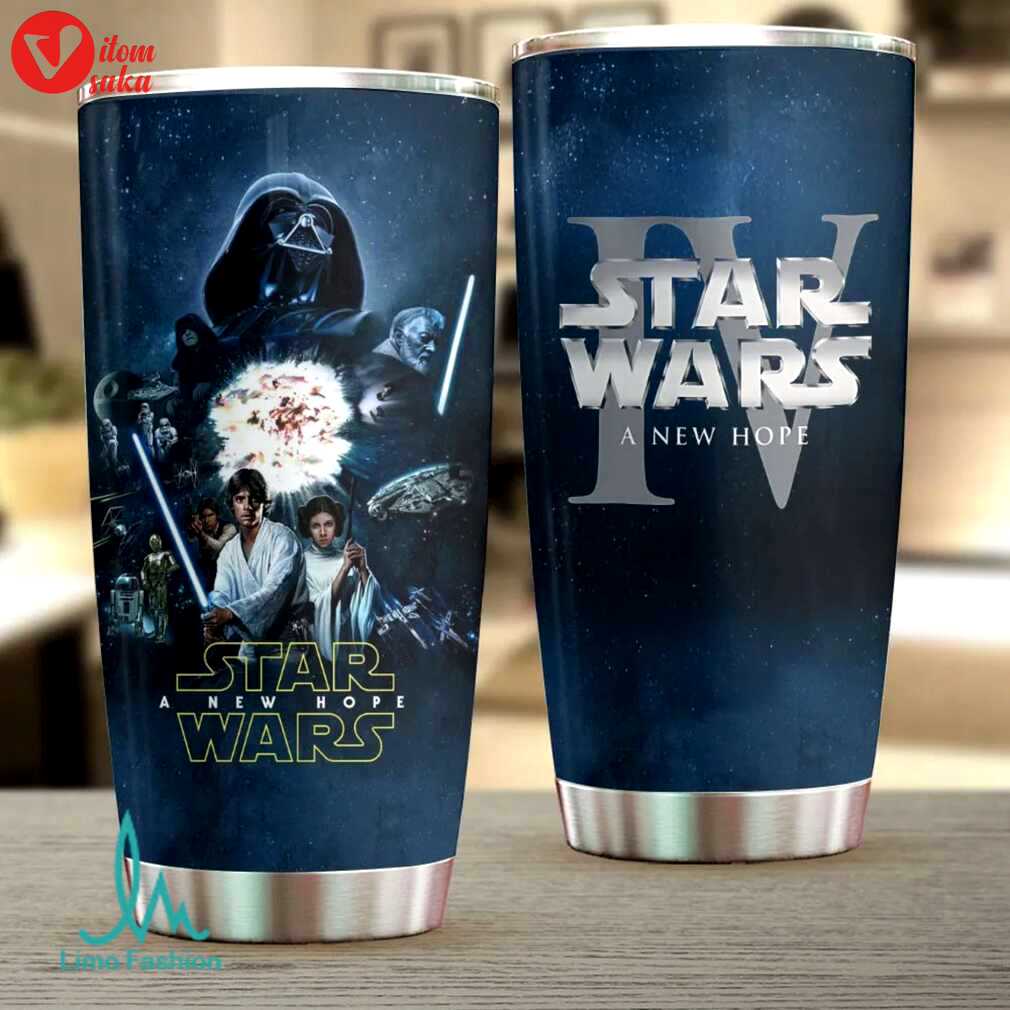 A new hope themed stainless steel tumbler