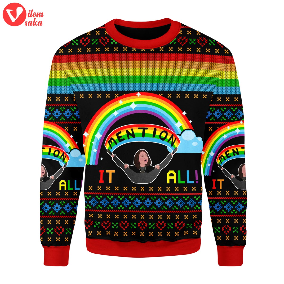 All i want for chirsmas christmas sweater – stormmerch exclusive