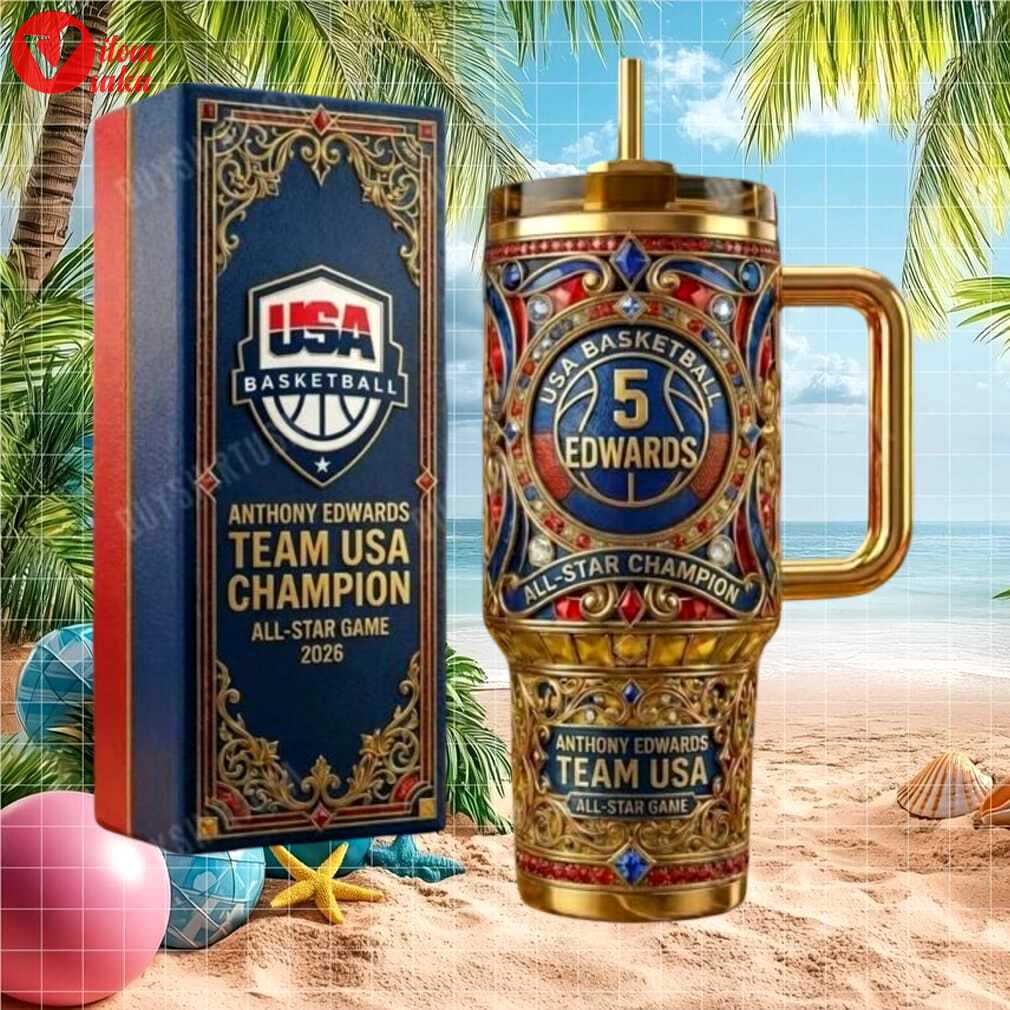 Anthony edwards team usa basketball all star game 2026 40oz tumbler