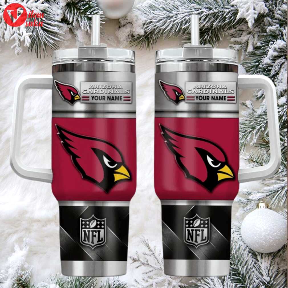 Ari cardinals custom stanley cup 40oz. stainless steel travel tumbler with handle