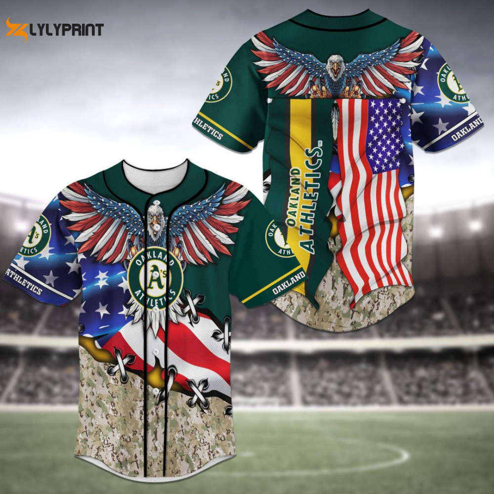 Authentic oakland athletics baseball jersey- official merchandise