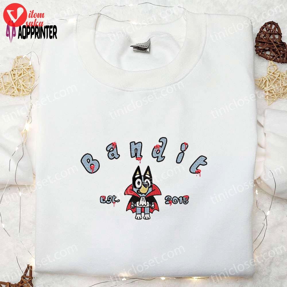 Bluey bandit-heeler halloween shirt: best family gifts 2018