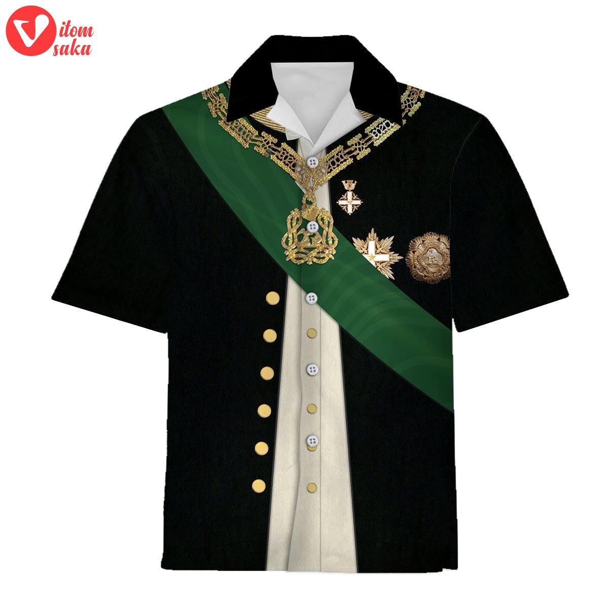 Camillo benso, count of cavour unisex hawaiian shirt – stormmerch exclusive