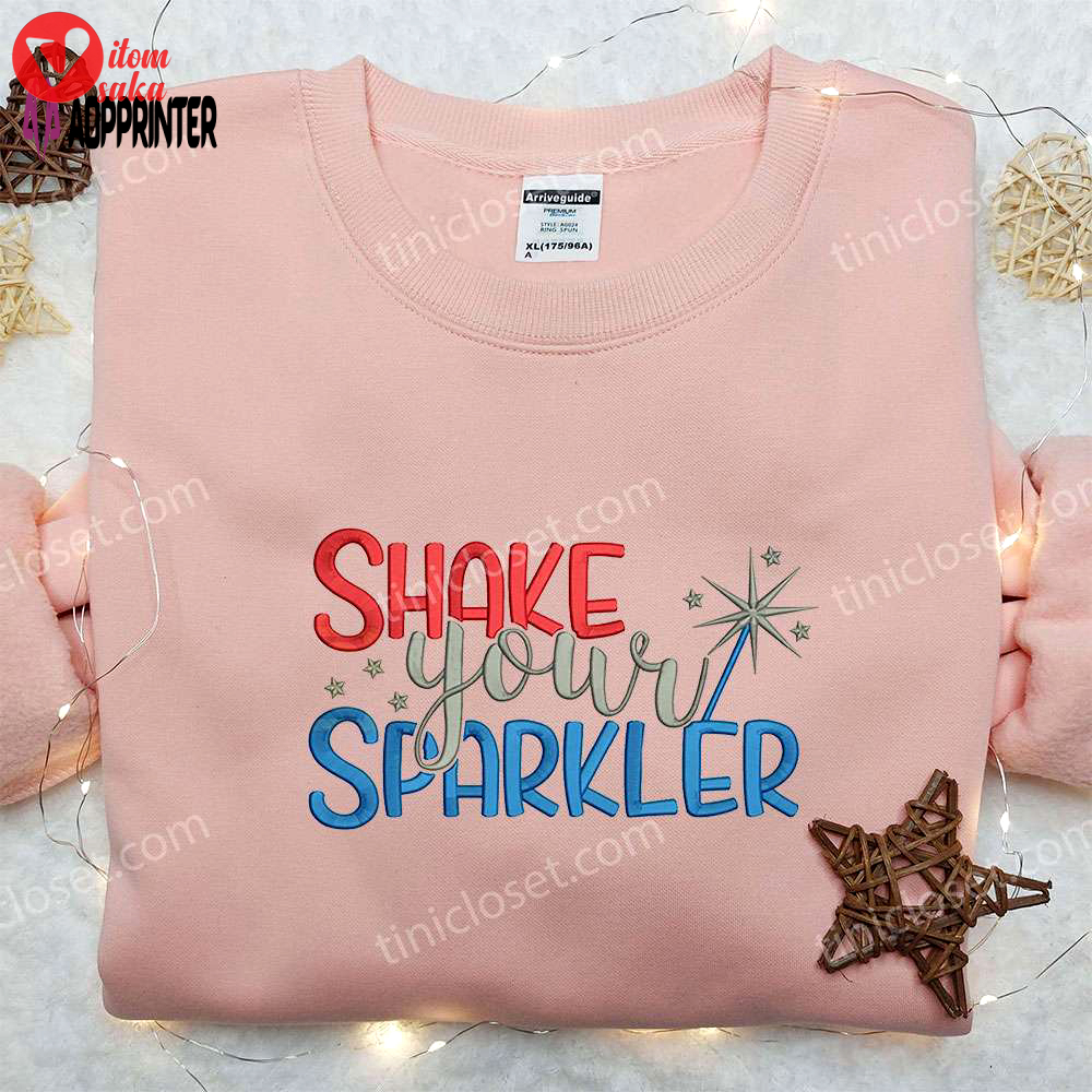 Celebrate with style: 4th of july shake your sparkler shirt best patriotic shirts & national day gifts
