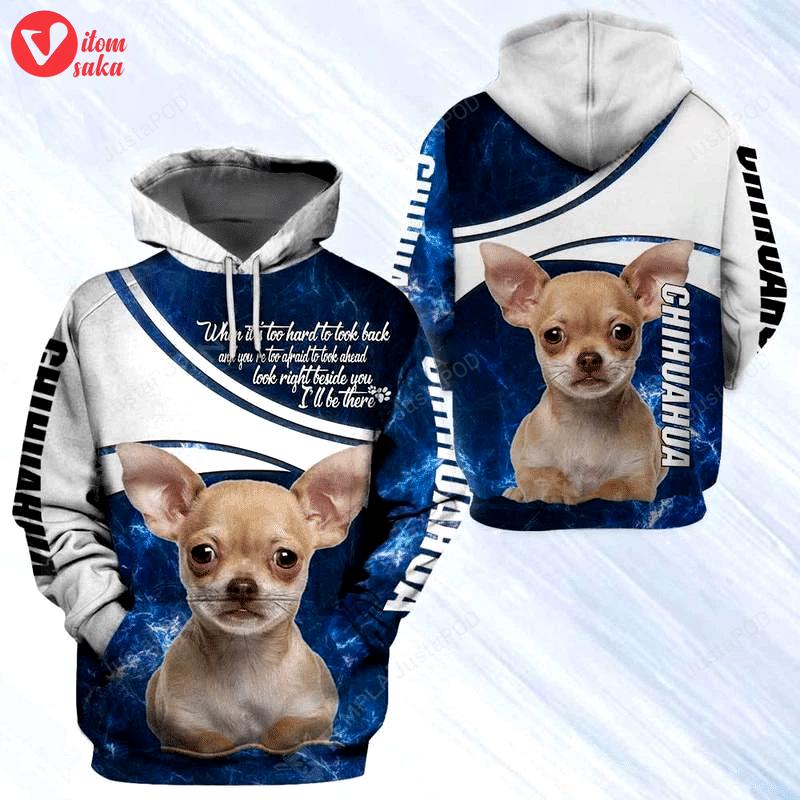 Chihuahua dog 3d all over print hoodie, zip-up hoodie