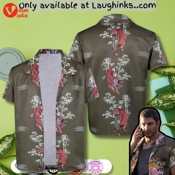 Chris redfield cosplay hawaiian shirt