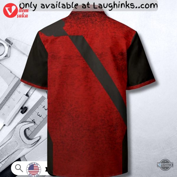 Cosplay deadpool hawaiian shirt