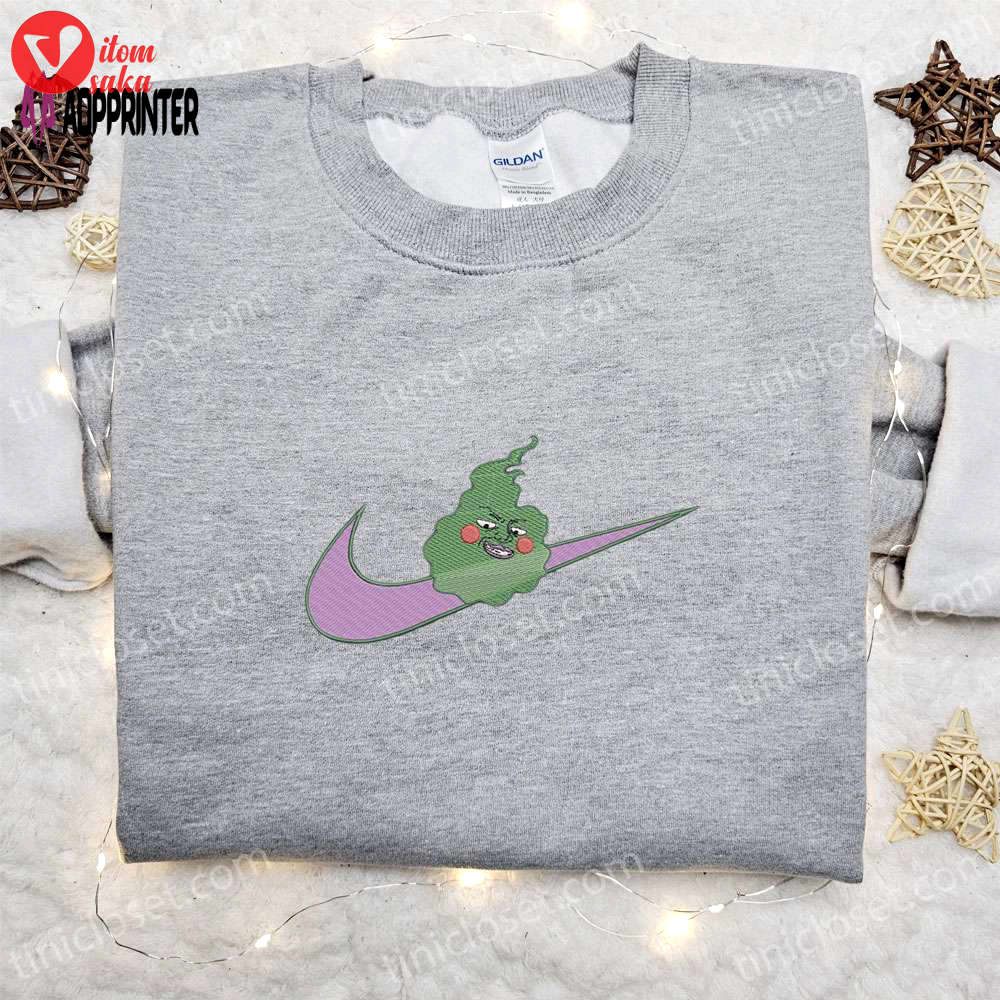 Dimple x swoosh anime embroidered shirt: best mob psycho 100 gift for family