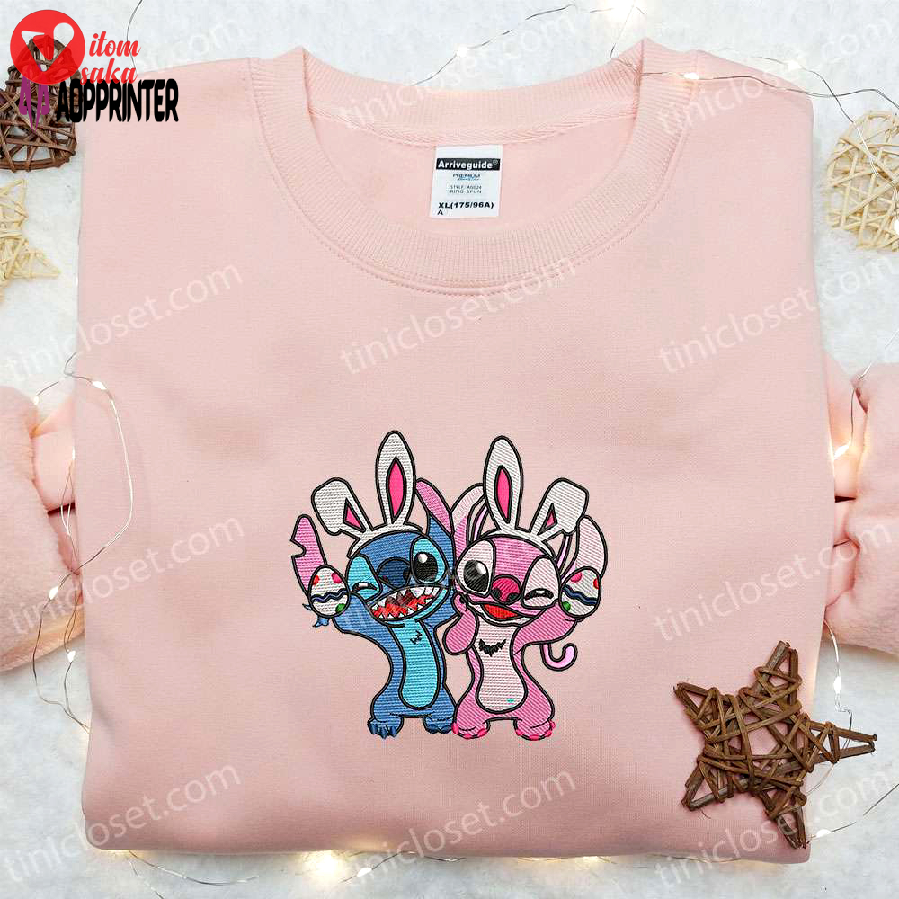 Disney easter embroidered shirt & hoodie: perfect thanksgiving day gift idea