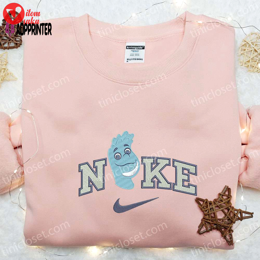 Disney embroidered shirt nike inspired t-shirt wade ripple elemental sweatshirt