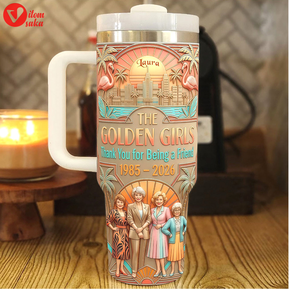 Disney stitch 25th anniversary tropical moonlight beach 40oz tumbler with handle