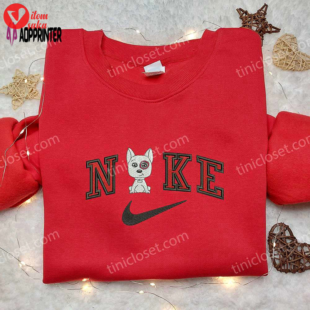 Doogie dog x nike embroidered shirt – animal & custom nike design