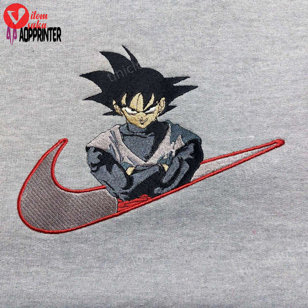 Dragon ball son goku nike embroidered shirt sweatshirt & hoodie nike inspired dragon ball collection