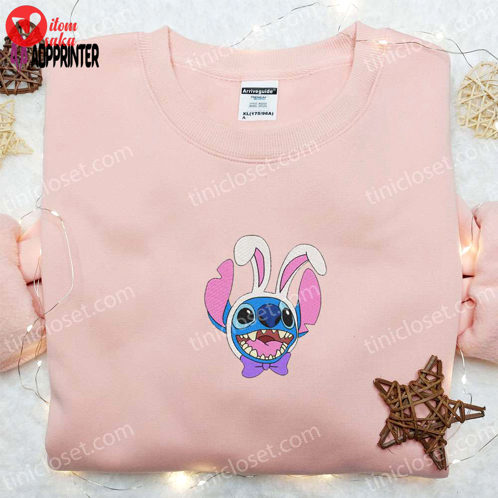 Easter bunny embroidered shirt & disney characters hoodie – perfect thanksgiving gift idea
