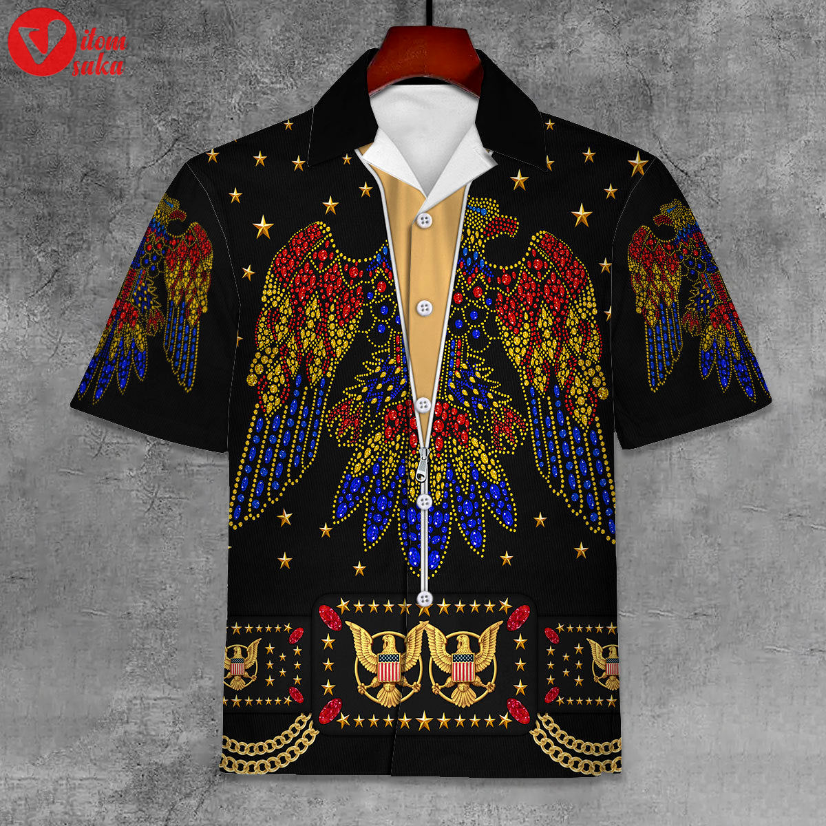 Elvis aloha from hawaii black unisex hawaii shirt – stormmerch exclusive