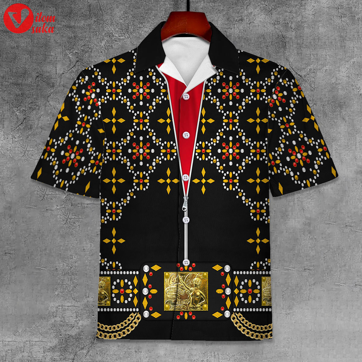 Elvis black conquistador unisex hawaii shirt – stormmerch exclusive
