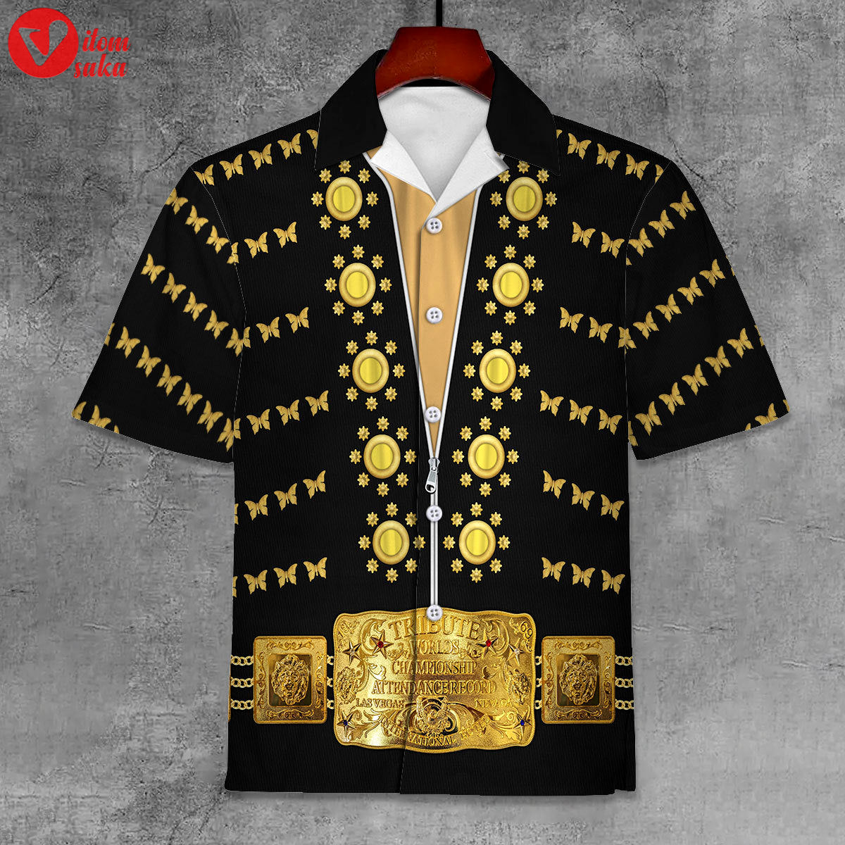 Elvis butterfly unisex hawaii shirt – stormmerch exclusive