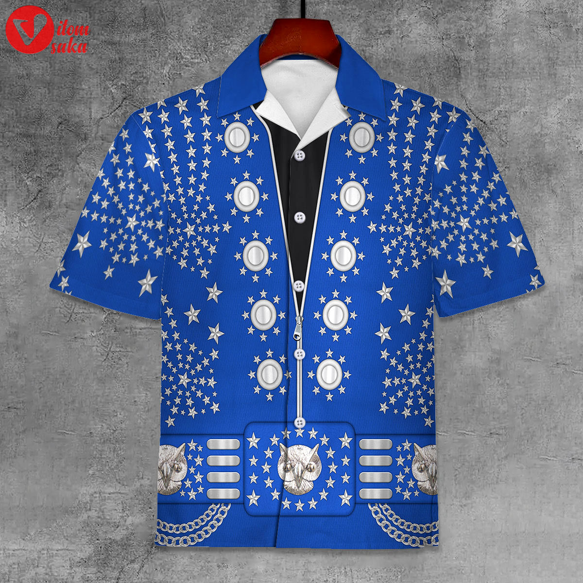 Elvis owl unisex hawaii shirt – stormmerch exclusive