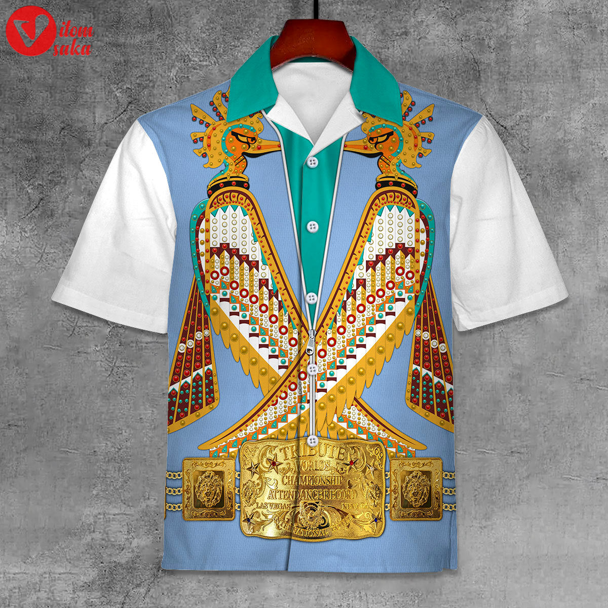 Elvis prehistoric bird unisex hawaii shirt – stormmerch exclusive