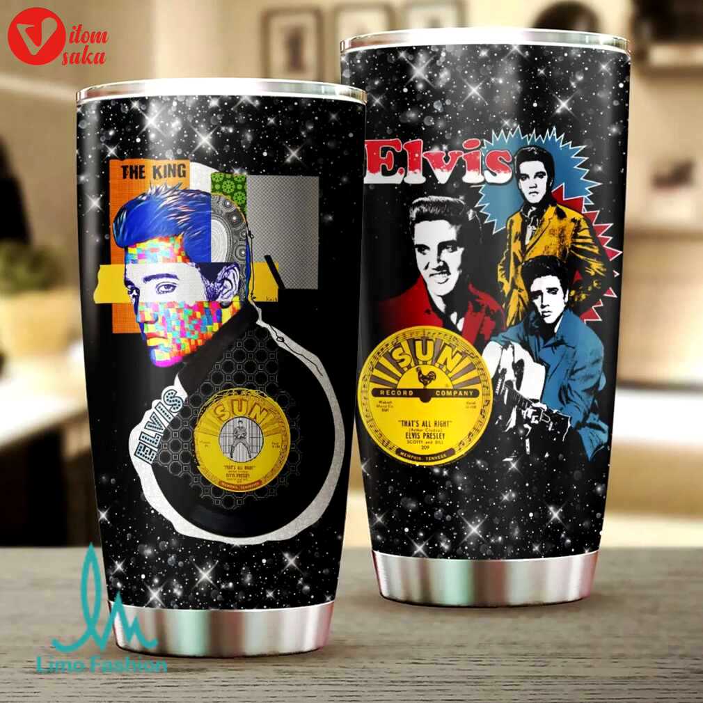 Elvis presley 20oz rock ‘n’ roll stainless steel tumbler