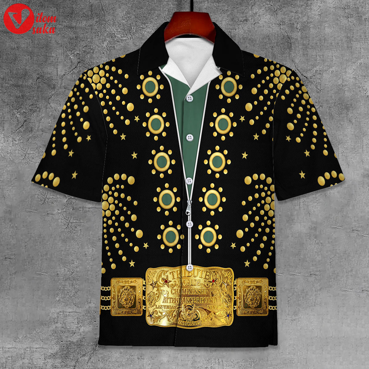 Elvis the fireworks unisex hawaii shirt – stormmerch exclusive