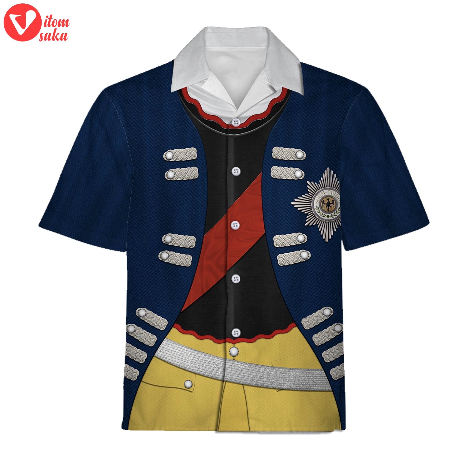 Frederick the great hawaiian shirt – stormmerch exclusive