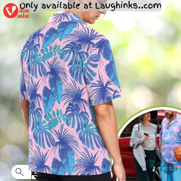 Funny palm banana leaf adam sandler outfit hawaiian shirt