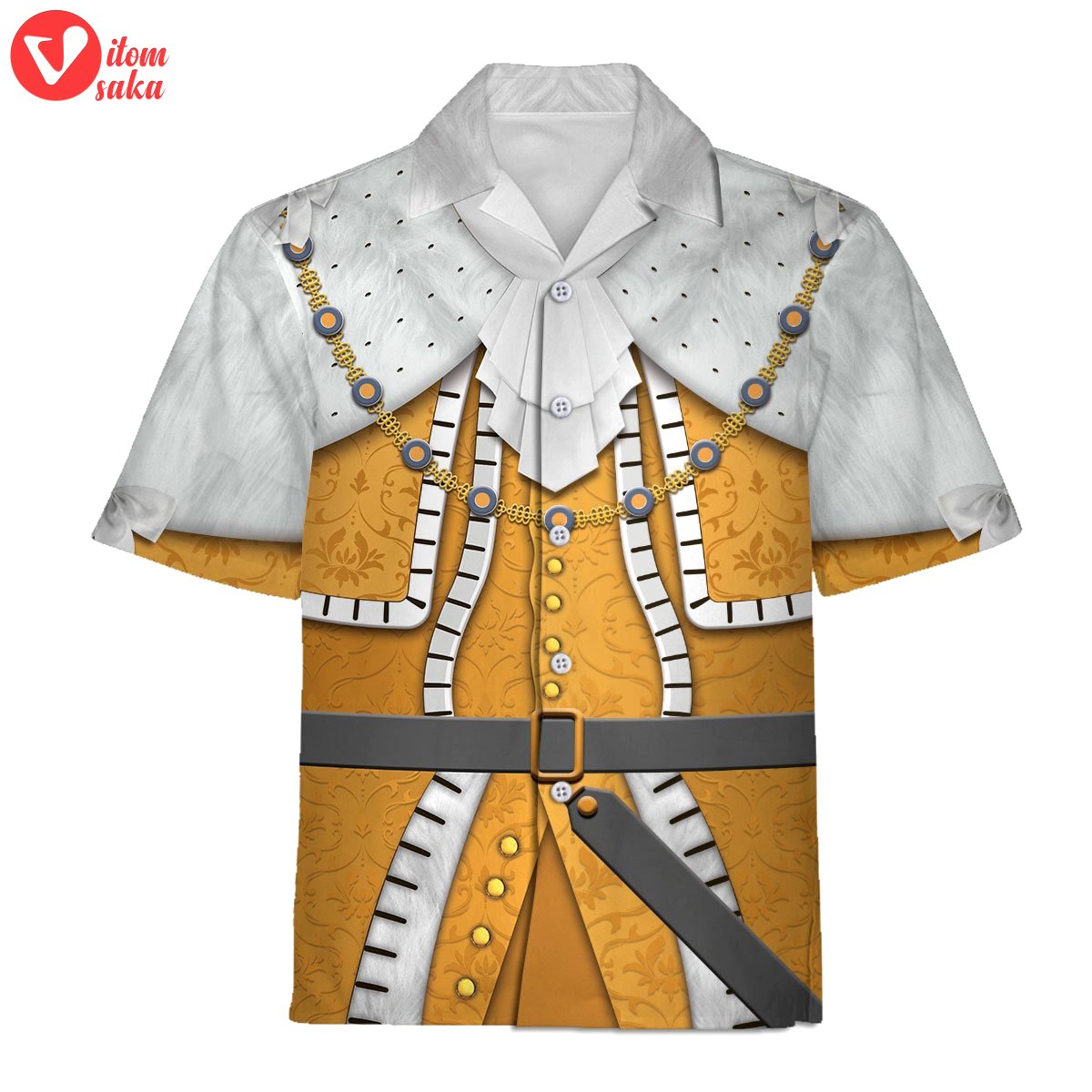 George iii of the united kingdom hawaiian shirt – stormmerch exclusive