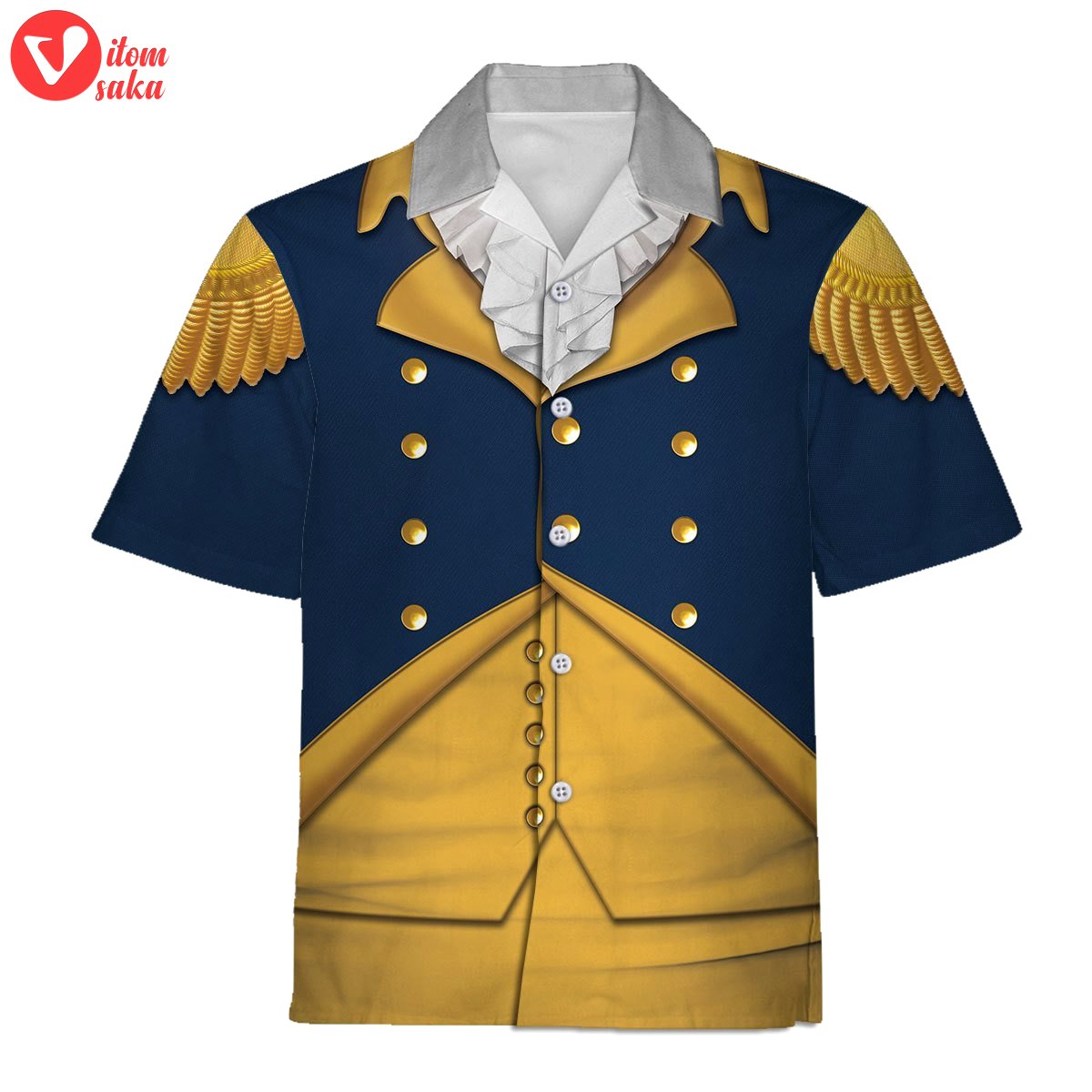 George washington hawaiian shirt – stormmerch exclusive