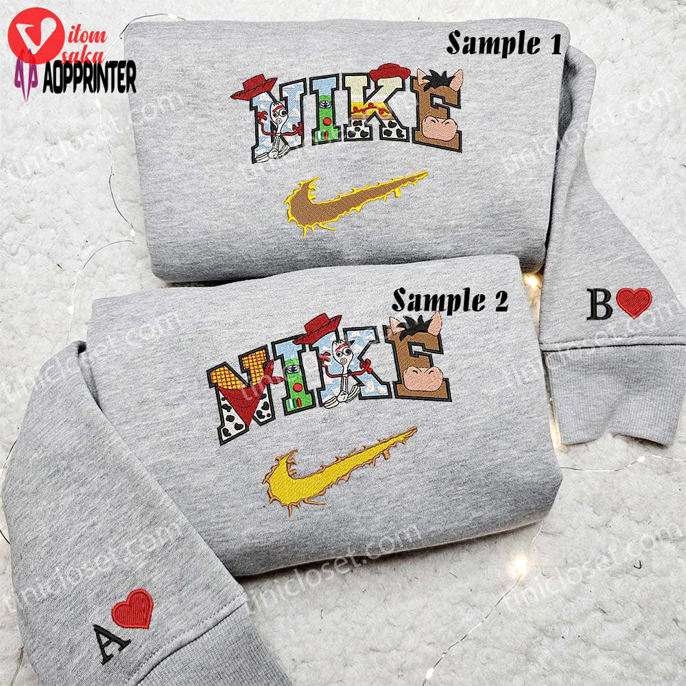 Get matchy with toy story embroidered couples shirts – perfect for disney fans!