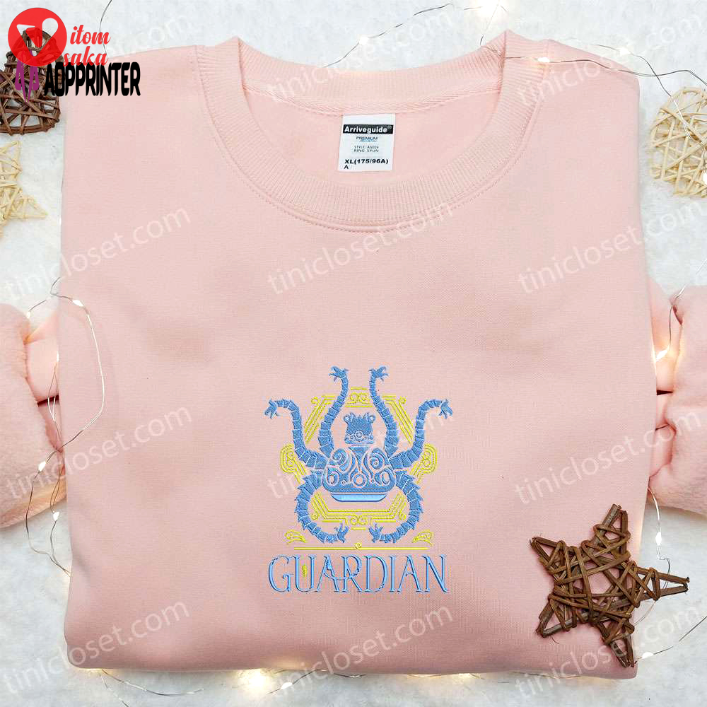 Guardian zelda sweatshirt: embroidered video game characters hoodie – best family gifts