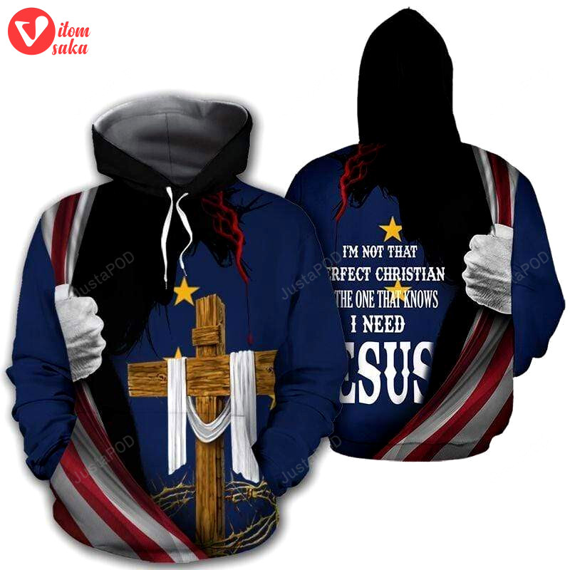 I need jesus 3d all print hoodie, zip- up hoodie