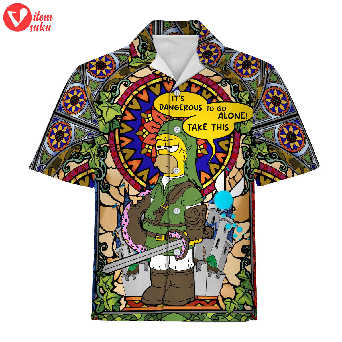 It’s dangerous to go alone! take this hawaiian shirt – stormmerch exclusive