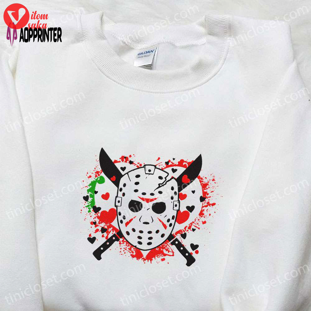 Jason voorhees you slay my heart sweatshirt – horror movie hoodie best halloween gift