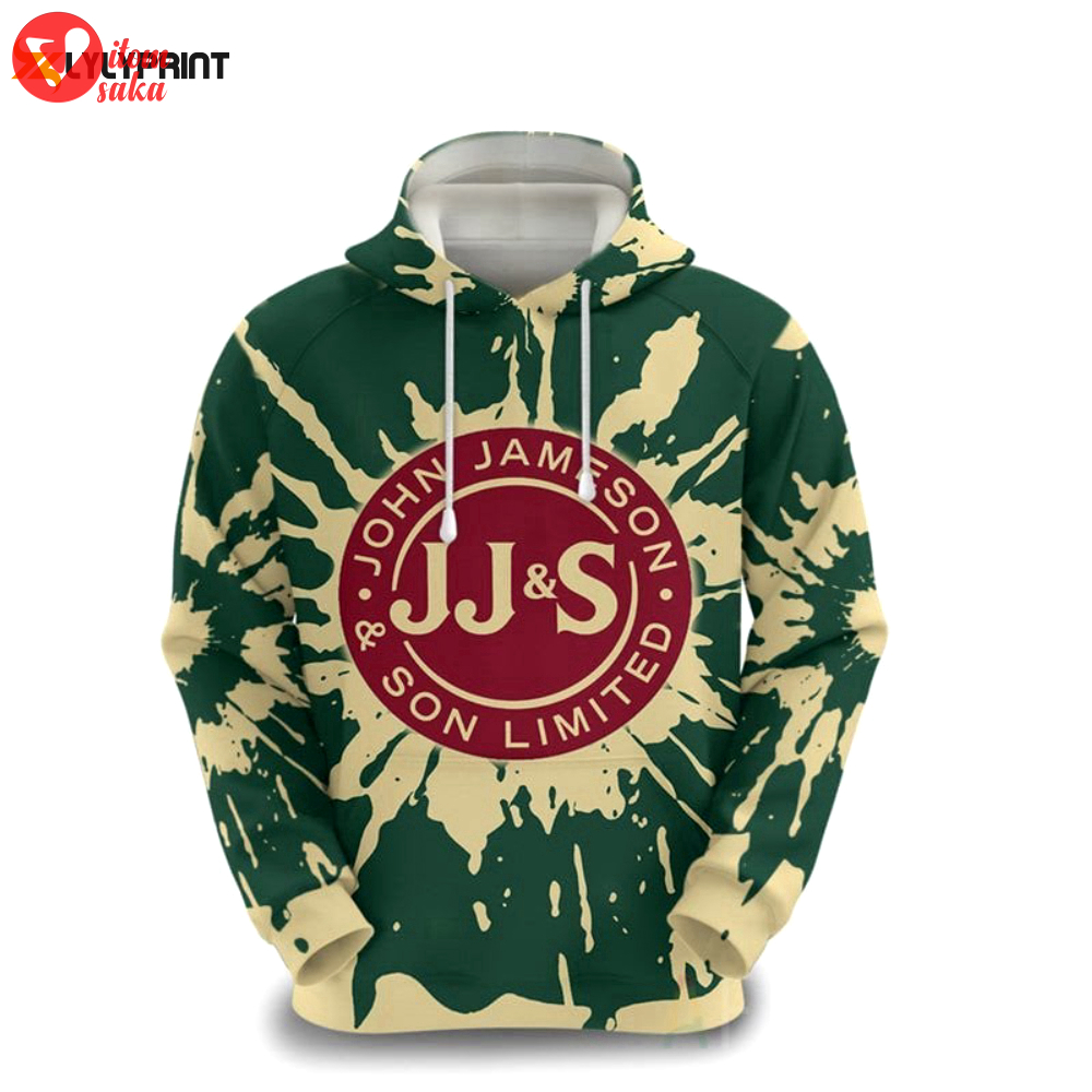 Jj jameson 3d all over print hoodie, zip hoodie