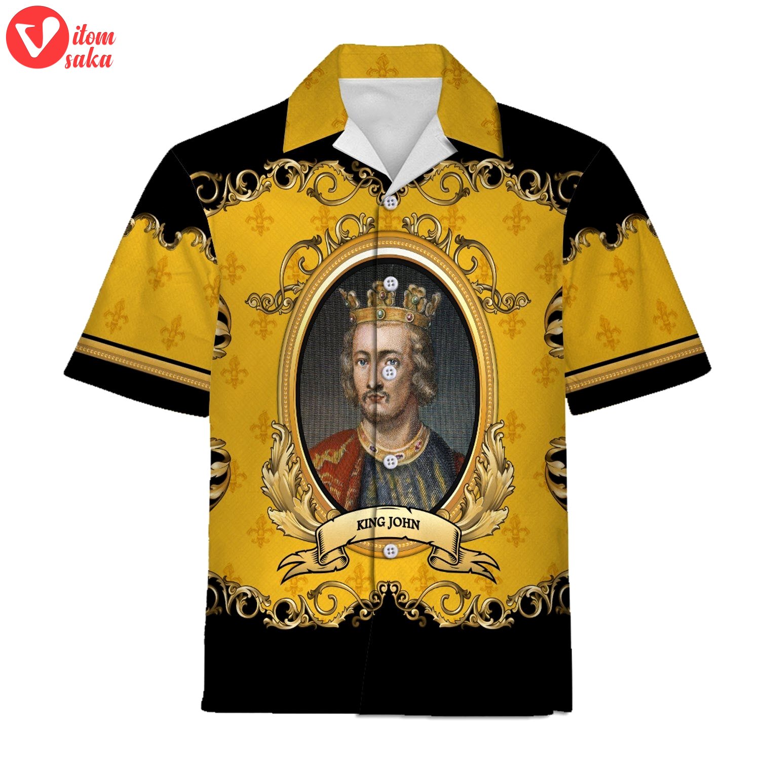 John king of england hawaiian shirt – stormmerch exclusive
