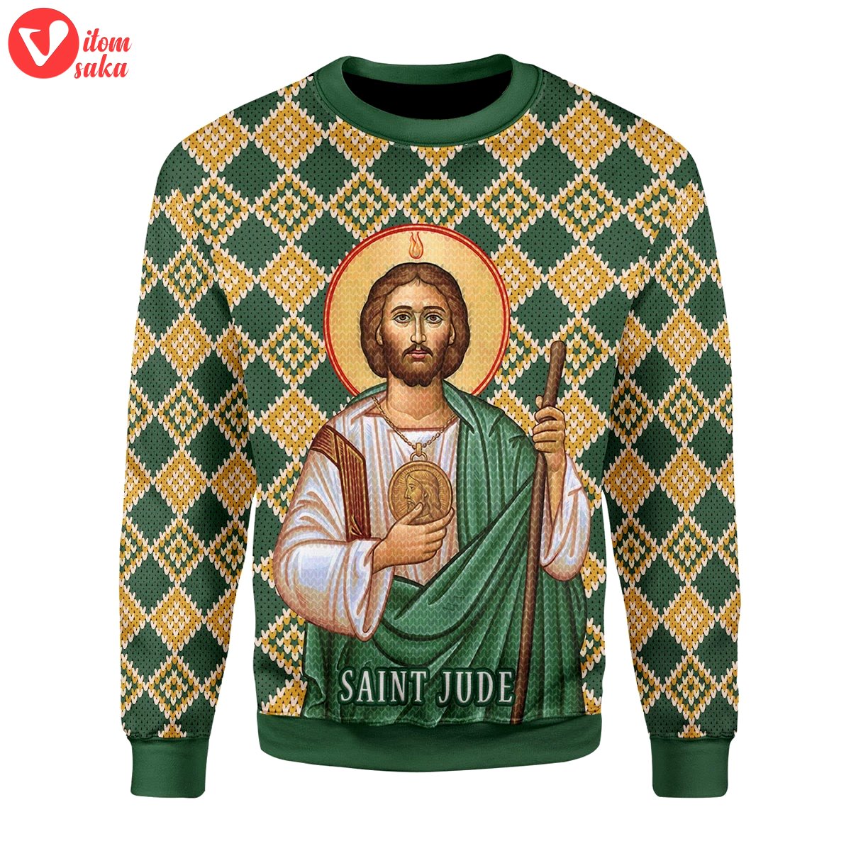 Jude the apostle christmas sweater – stormmerch exclusive