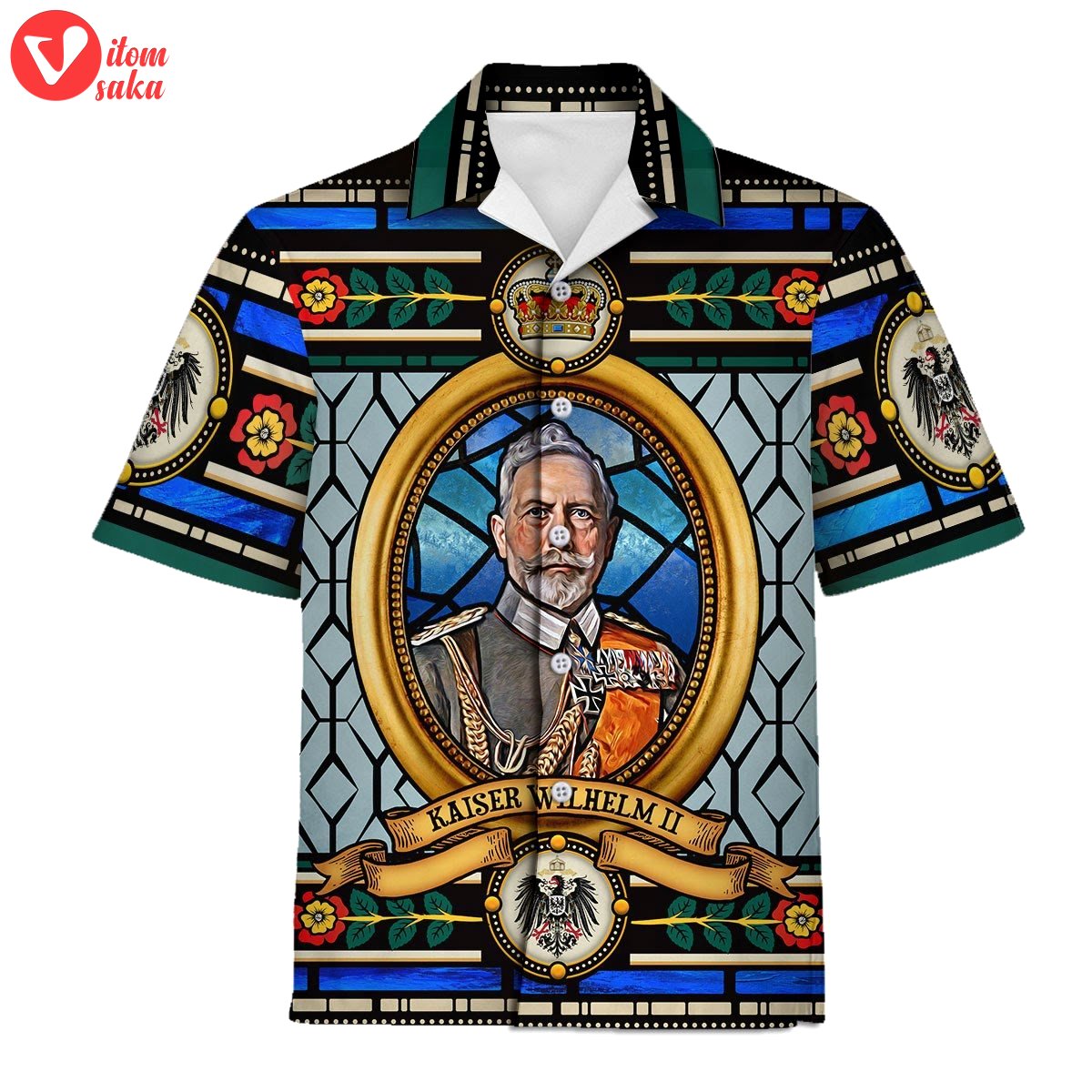Kaiser wilhelm ii hawaiian shirts – stormmerch exclusive