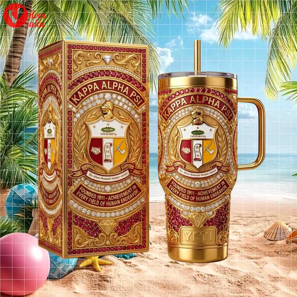 Kappa alpha psi founded 1911 achievement fraternity retro 20oz style men gift stainless steel insulated tumbler