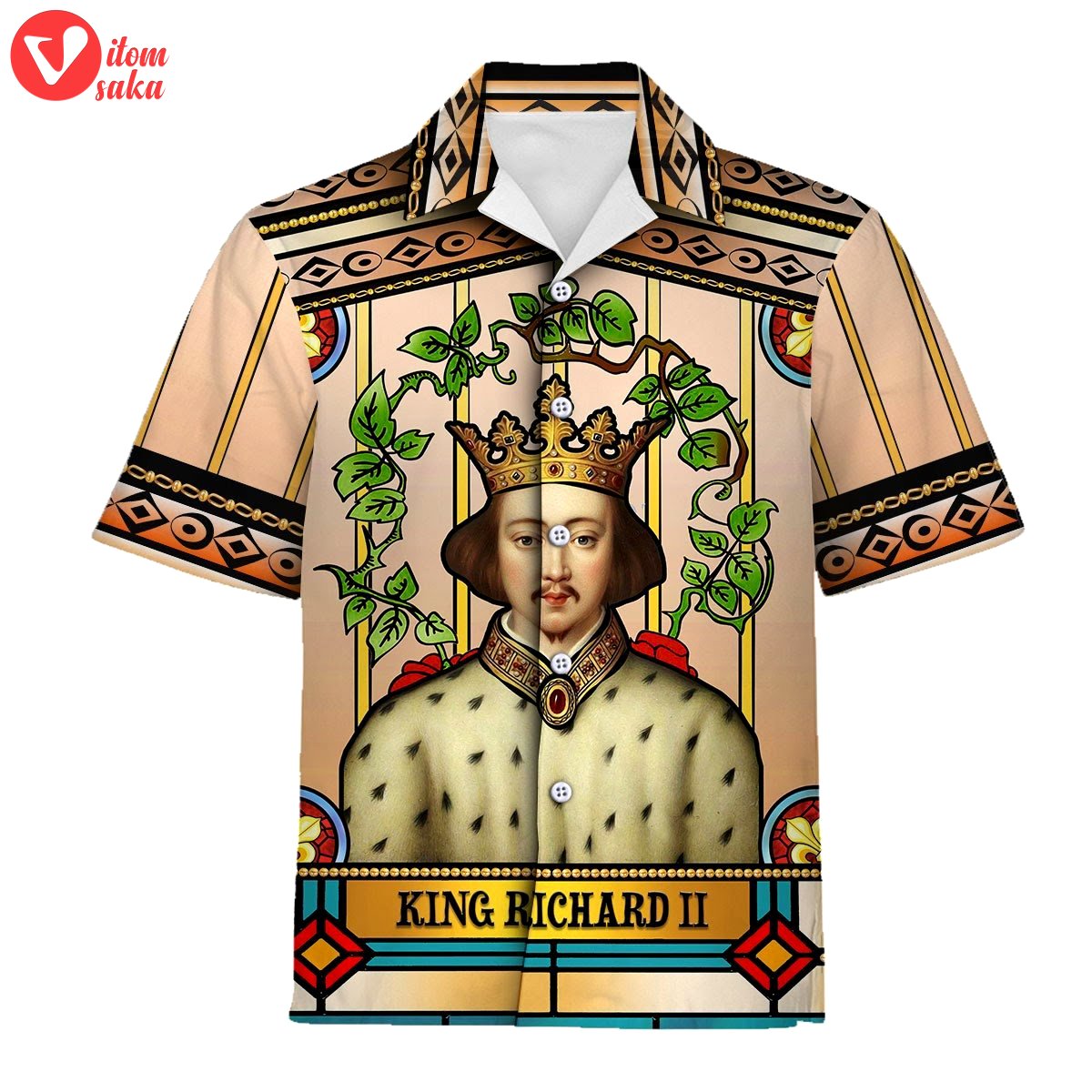 King richard ii of england hawaiian shirts – stormmerch exclusive