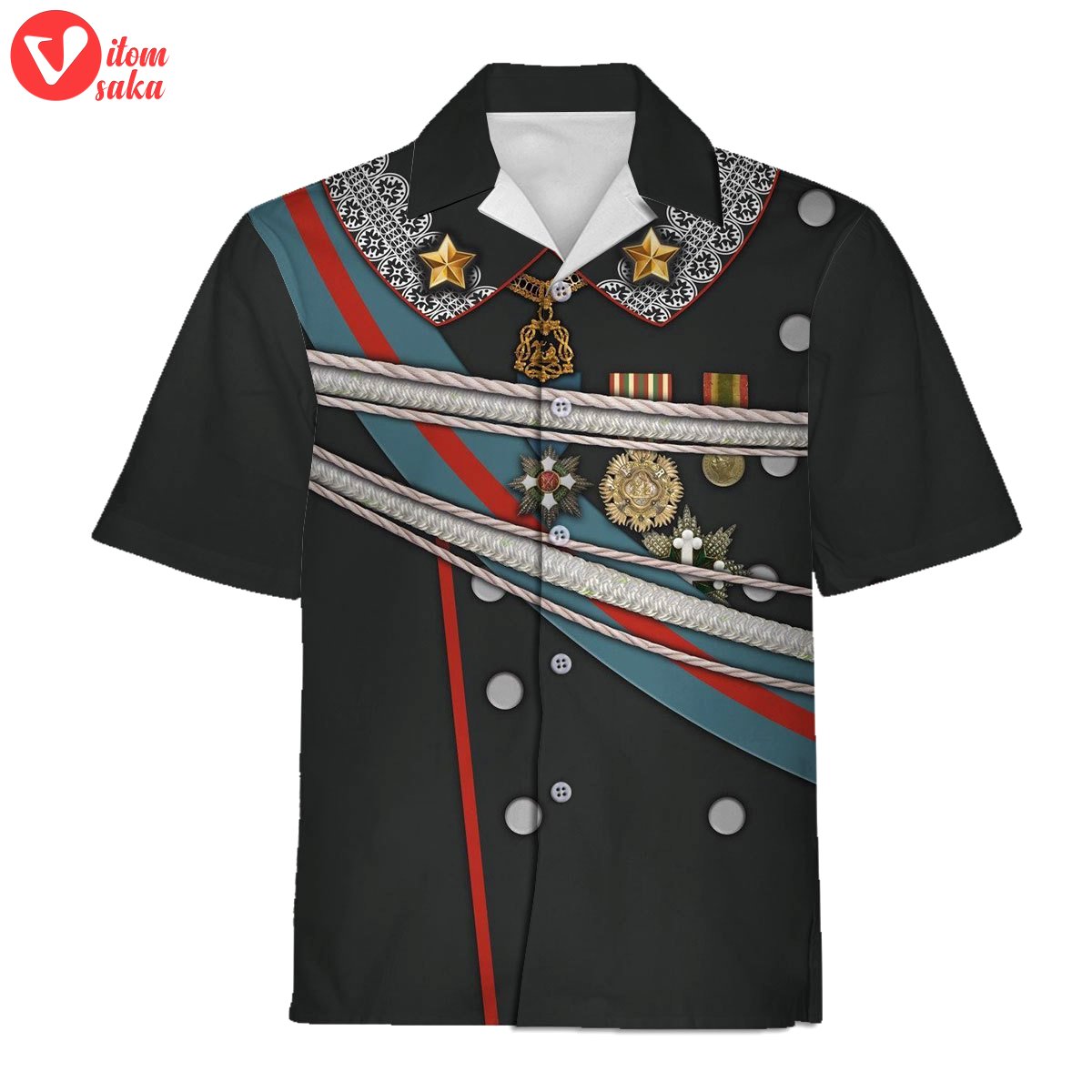 King umberto i of italia hawaiian shirt – stormmerch exclusive